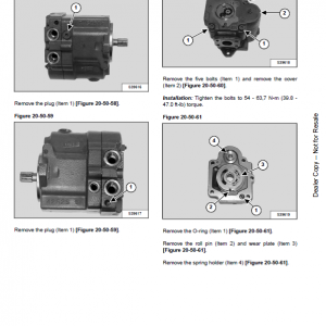 Bobcat E25 Excavator Repair Service Manual - Image 4