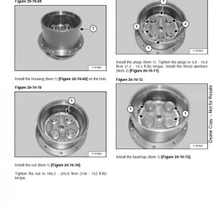 Bobcat E32i Excavator Repair Service Manual - Image 4