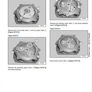 Bobcat E35i Excavator Repair Service Manual - Image 4