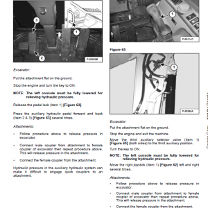 Bobcat E55W Excavator Repair Service Manual - Image 4