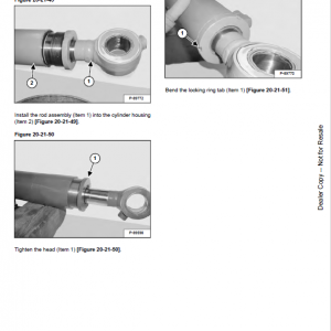 Bobcat E62 Excavator Repair Service Manual - Image 4