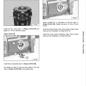 Bobcat E85 Excavator Repair Service Manual - Image 5