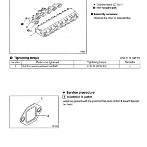 Mitsubishi 6D34-T Diesel Engine Repair Service Manual - Image 5