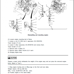 Kobelco SK135SR-2, SK135SRLC-2 Hydraulic Excavator Repair Service Manual - Image 5