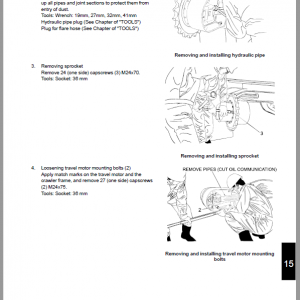 Kobelco SK500XD-10, SK500XDLC-10, SK520XDLC-10 Hydraulic Excavator Repair Service Manual - Image 5