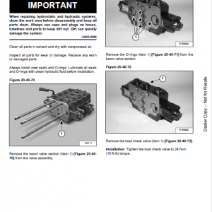 Bobcat E16 Excavator Repair Service Manual - Image 5