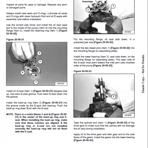 Bobcat E17 Excavator Repair Service Manual - Image 5