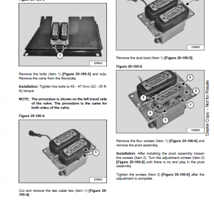 Bobcat E25 Excavator Repair Service Manual - Image 5