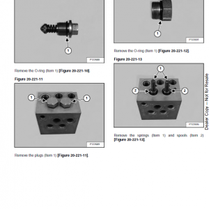 Bobcat E32i Excavator Repair Service Manual - Image 5