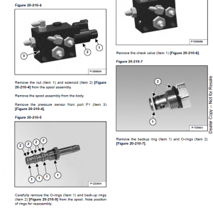 Bobcat E34 Excavator Repair Service Manual - Image 5