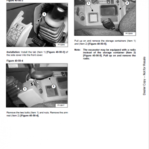 Bobcat E35i Excavator Repair Service Manual - Image 5