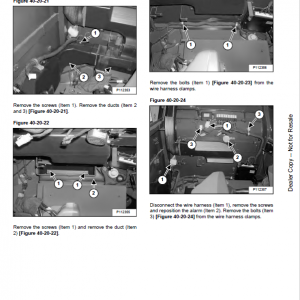 Bobcat E62 Excavator Repair Service Manual - Image 5