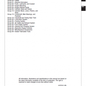 John Deere PowerTech 6.8L 6068 Natural Gas Engines Technical Manual (CTM146 and CTM113) - Image 3