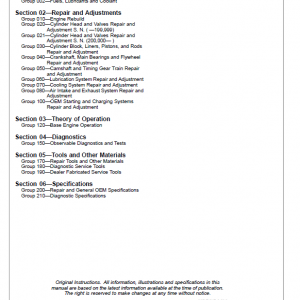 John Deere PowerTech 8.1L Diesel Engines Technical Manual (CTM86) - Image 3