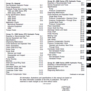 John Deere Radial Piston Pumps Component Technical Manual (CTM7) - Image 3