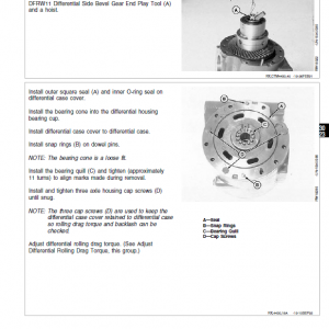 John Deere TeamMate II 2561R, 1100, 1150 Series Outboard Planetary Axles Manual (CTM44) - Image 4