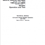 John Deere 748G-III, 560D Skidder Repair Technical Manual (S.N. after 586337 - ) - Image 2