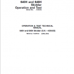 John Deere 640H, 648H Skidder Repair Technical Manual (S.N before - 630435) - Image 2