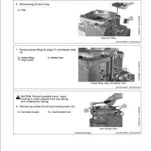 John Deere 190GW Wheeled Excavator Repair Technical Manual (S.N after F052002 -) - Image 3