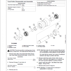 John Deere 3754G, 3754GLC Swing Excavator Repair Technical Manual (S.N after D371001 - ) - Image 3