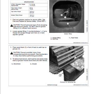 John Deere 470GLC Excavator Repair Technical Manual (S.N after F235001 - ) - Image 3