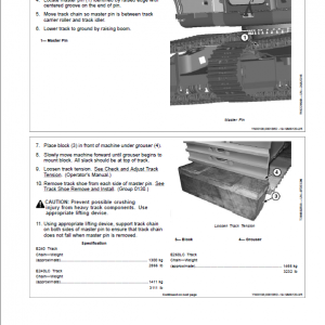 John Deere E240, E240LC, E260LC Excavator Repair Manual (See Applicable Serial) - Image 3