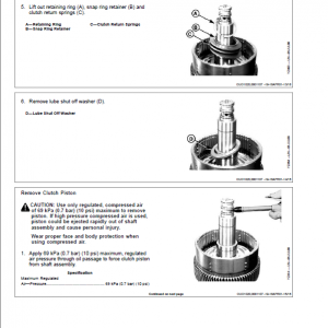 John Deere 360D, 460D, 560D Skidders Repair Manual (S.N.  before 586336) - Image 3