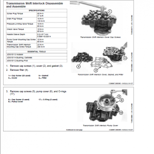 John Deere 190GW Wheeled Excavator Repair Technical Manual (S.N after F052002 -) - Image 4