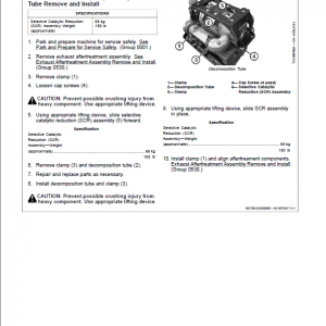 John Deere 3154G Swing Excavator Repair Technical Manual (S.N after F310001 - ) - Image 4