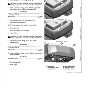 John Deere E300LC Excavator Repair Manual (S.N after C000001 - & D000001 - ) - Image 4