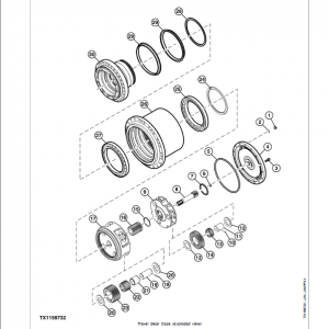 John Deere E380LC, E400LC Excavator Repair Manual (S.N after CXXXXXX - & DXXXXXX -) - Image 4