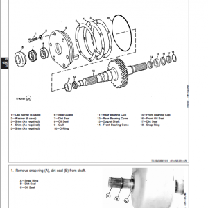 John Deere 540E, 640E, 740E Skidder Repair Technical Manual - Image 4