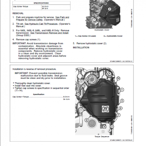 John Deere 848L, 948L Skidder Repair Technical Manual (S.N F666893 - F690813) - Image 4