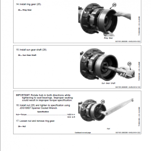 John Deere 190GW Wheeled Excavator Repair Technical Manual (S.N after F052002 -) - Image 5