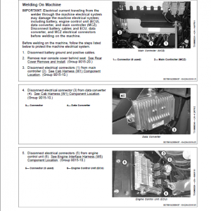 John Deere 3154G Swing Excavator Repair Technical Manual (S.N after D310001 - ) - Image 5