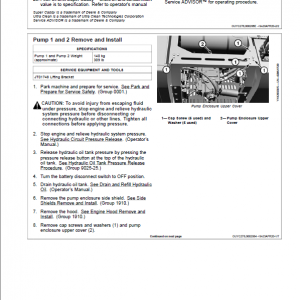 John Deere E240, E240LC, E260LC Excavator Repair Manual (See Applicable Serial) - Image 5