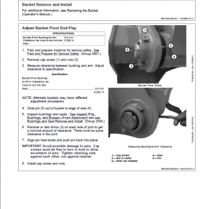 John Deere 200G Excavator Repair Technical Manual (S.N after D020101 - ) - Image 5