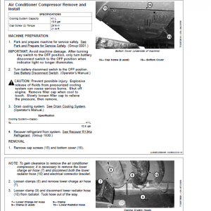 John Deere 345GLC Excavator Repair Technical Manual (S.N after F020001 - ) - Image 5