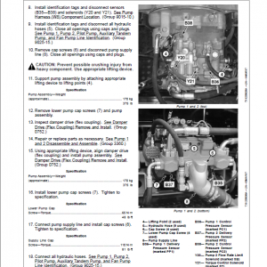 John Deere 2154G, 2154GLC Swing Excavator Repair Manual (S.N C212001 - & D212001 - ) - Image 5