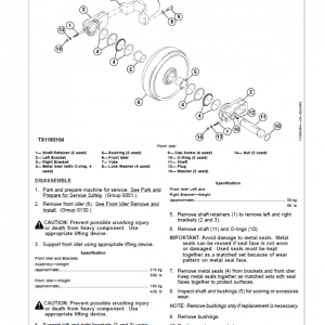 John Deere 803MH, 853MH, 859MH Harvester Closed-Loop Repair Manual (S.N C270423 - & D270423 -) - Image 3