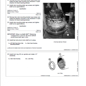 John Deere 903MH Harvester Repair Manual (S.N C271505 - C317981 & D271505 - D317981) - Image 3