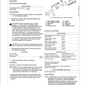 John Deere 909MH Harvester Repair Manual (S.N C271505 - C317981 & D271505 - D317981) - Image 3