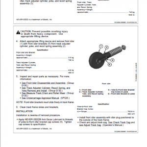 John Deere 903KH, 909KH Tracked Harvester Repair Technical Manual - Image 3