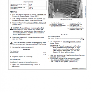 John Deere 903MH Harvester Repair Manual (S.N C271505 - C317981 & D271505 - D317981) - Image 4