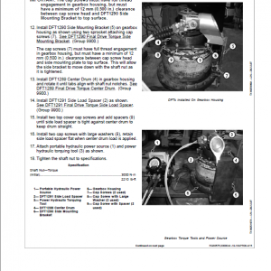 John Deere 853JH, 903JH, 909JH Tracked Harvester Repair Technical Manual - Image 4