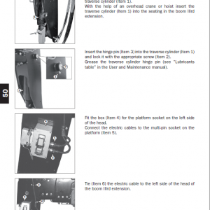 Manitou MRT 1850, MRT 2150, MRT 2540 Euro 3 Privilege Telehandler Repair Manual - Image 5