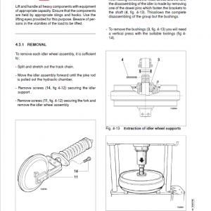 Fiat Hitachi D80 Crawler Dozer Repair Service Manual - Image 5