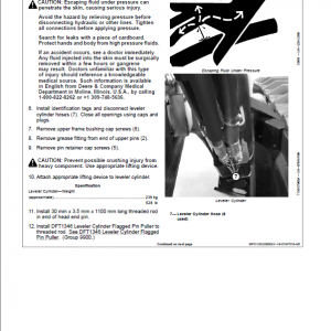 John Deere 853JH, 903JH, 909JH Tracked Harvester Repair Technical Manual - Image 5