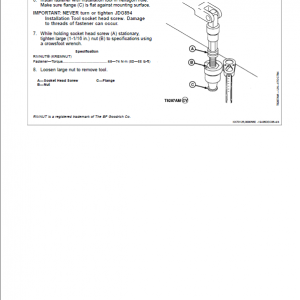 John Deere 903KH, 909KH Tracked Harvester Repair Technical Manual - Image 5