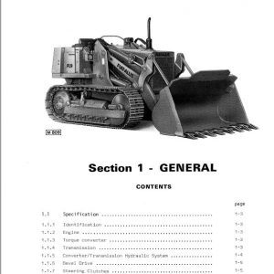 Fiatallis FL9 Crawler Loader Repair Service Manual - Image 2